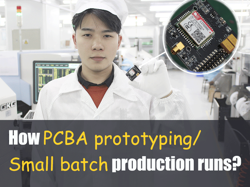 Cómo funcionan los prototipos de PCBA y la producción de lotes pequeños