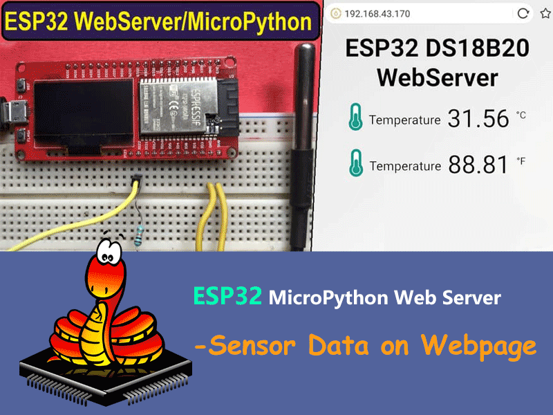 ESP32 MicroPython Based Web Server