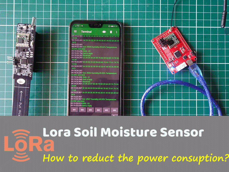 Reduce the Lora Sensor Power Consumption