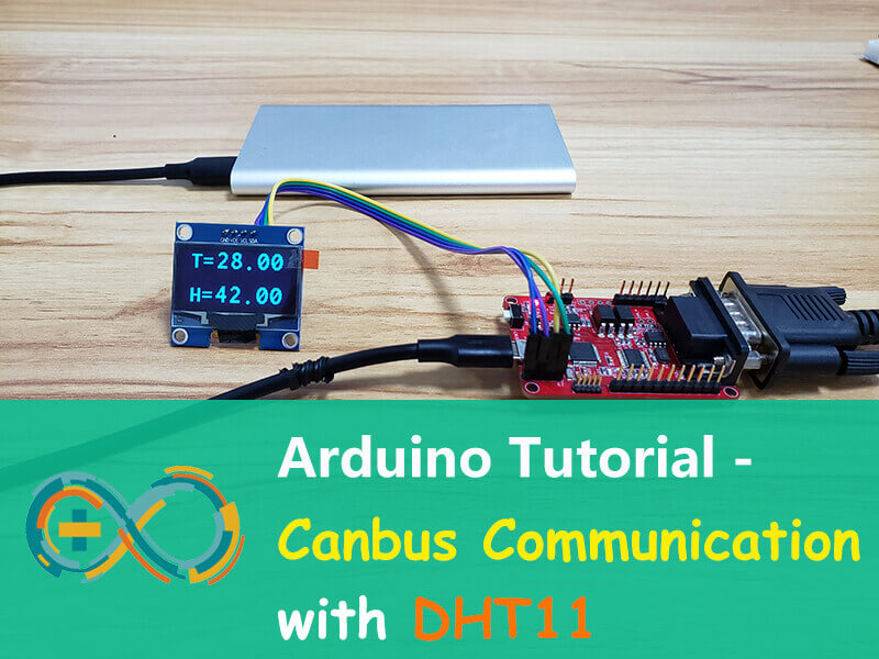 Tutorial de Arduino: Comunicación Canbus con DHT11