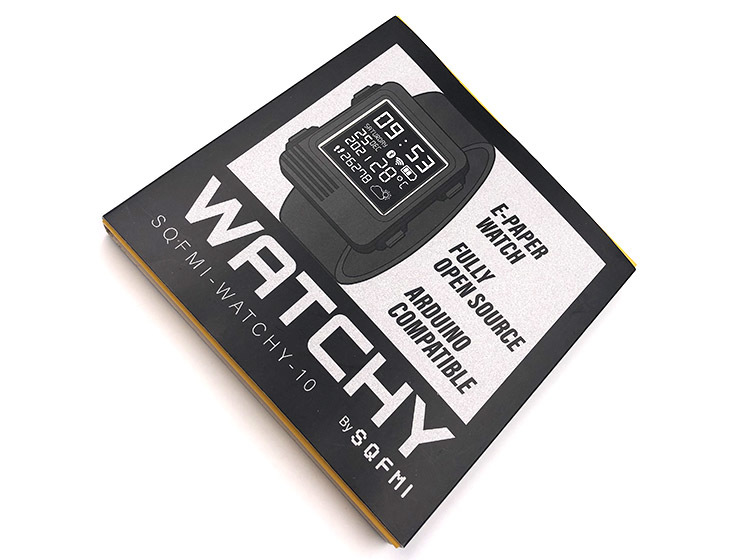 Watchy - Reloj de tinta electrónica totalmente de código abierto y personalizable basado en ESP32
