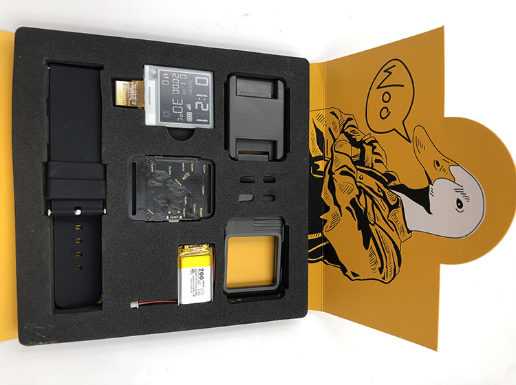 Watchy - Reloj de tinta electrónica totalmente de código abierto y personalizable basado en ESP32