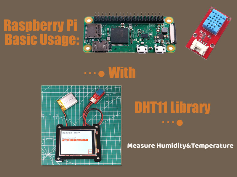 Raspberry Pi Basic Usage with DHT11