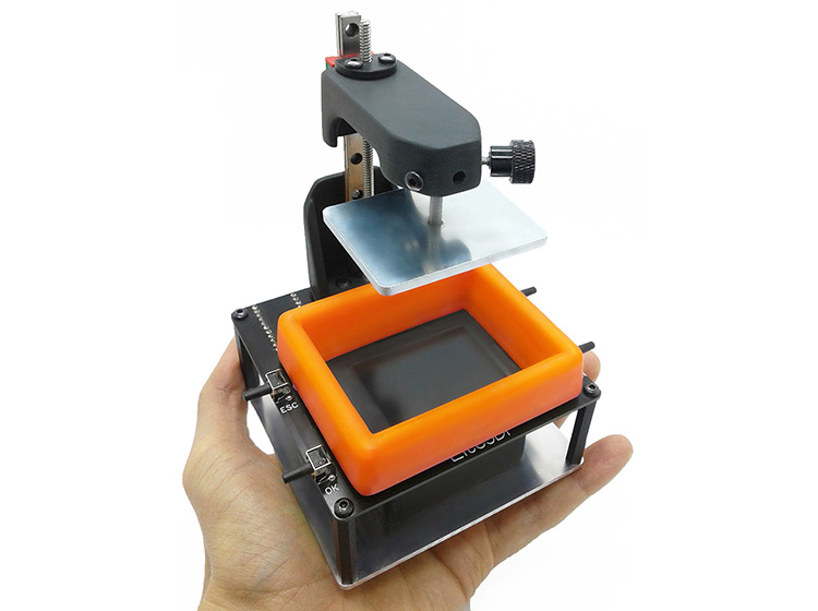 Lite3DP - Un kit de impresora micro 3D de resina MSLA / LCD-SLA de código abierto basado en Arduino