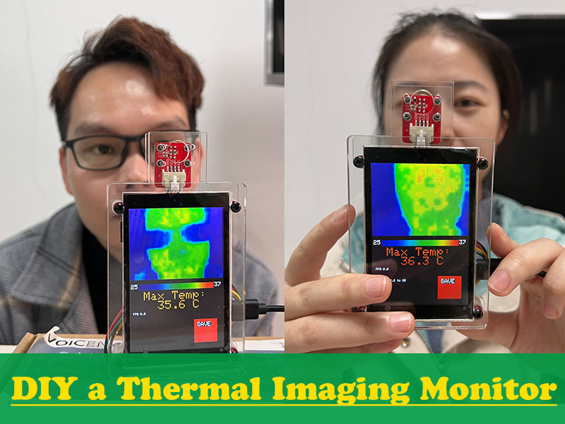 DIY un monitor de imagen térmica