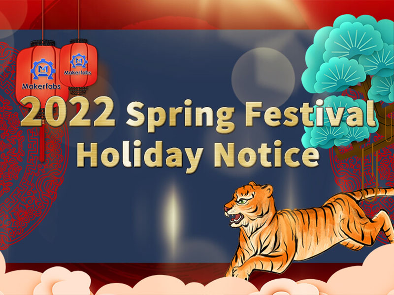Aviso de vacaciones del Festival de Primavera 2022