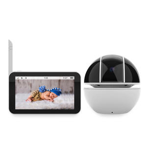 Long range infrared baby monitor night vision smart ptz camera two way talkback 720P hd babyfoon