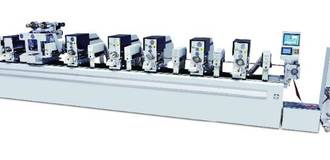 FD300 máquina de impressão de impressão de impressão de impressão de impressão de letras rotativas de controle de servo sem eixo