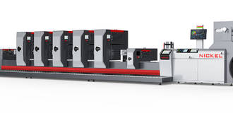FS350 PS Intermittent Offset Label Printing Machine
