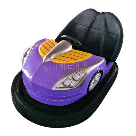 Floor-driven bumper car