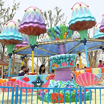 Funfair Rides Samba Happy Swing Jellyfish