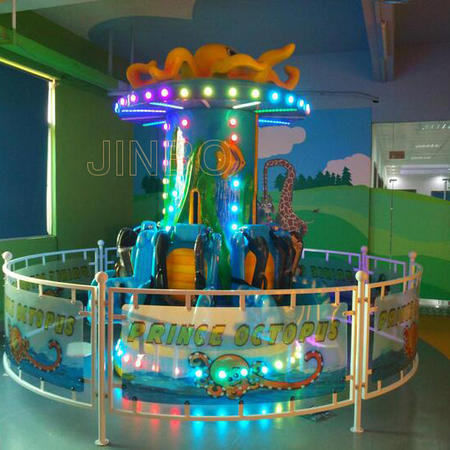 LED Lighting Octopus Jumping Ride for Shopping Mall