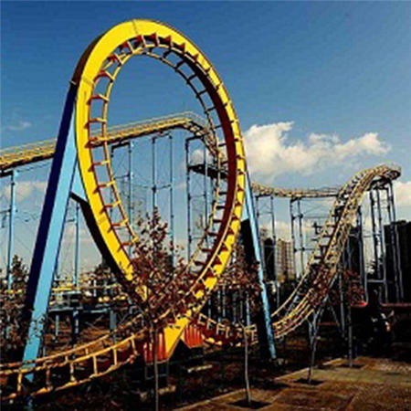 Outdoor 4 Rings and 6 Rings Large Roller Coaster