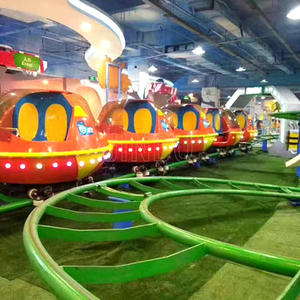 Indoor Amusement Ride Space Kids Roller Coaster for Sale