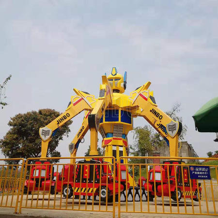 Newest Amusement Equipment Ride Design Iron Man Transformers Robot Ride for Sale