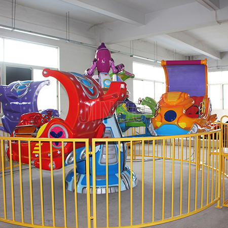 Children Funfair Park Small Games Machine Kids Lever Plane for Sale
