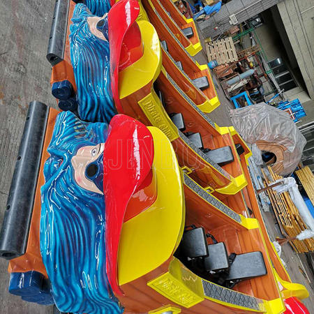 Outdoor Land Amusement Park Water Play Two Phases Lifting Torrent Subduction Water Flume Ride for Same Made by China Jinbo