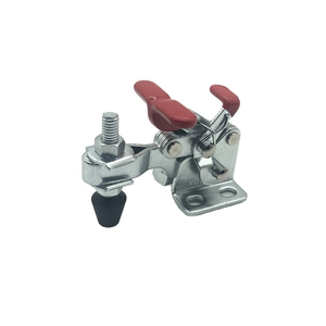 HS-13007-T Heavy Duty Anti Slip Quick Release Horizontal Hand Tool Clamp for Wood Working Welding Polishing DIY Hardware