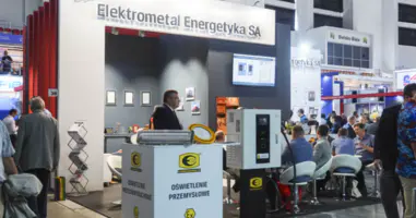 Das schnelle Gleichstromladegerät NKR nahm an der 34. Bielsko International Energy Exhibition in Polen teil