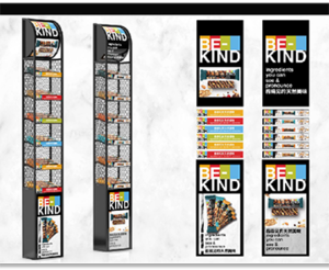Mars Wrigley-BE-KIND Retail Display Stands