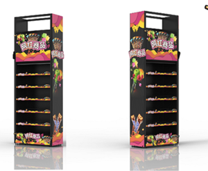 Mars Wrigley-Candy End Frame Display Racks For Sale