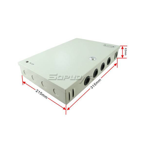SB-480W-12-18 Caja de alimentación CCTV