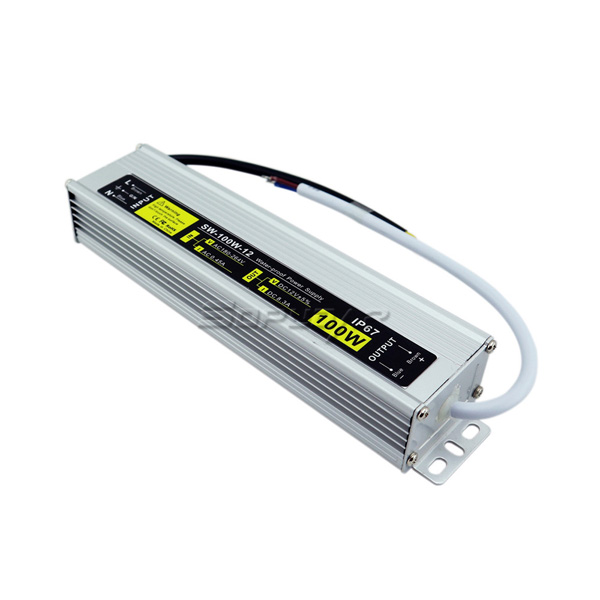 SW-100W-12 Fuente de alimentación LED impermeable IP67