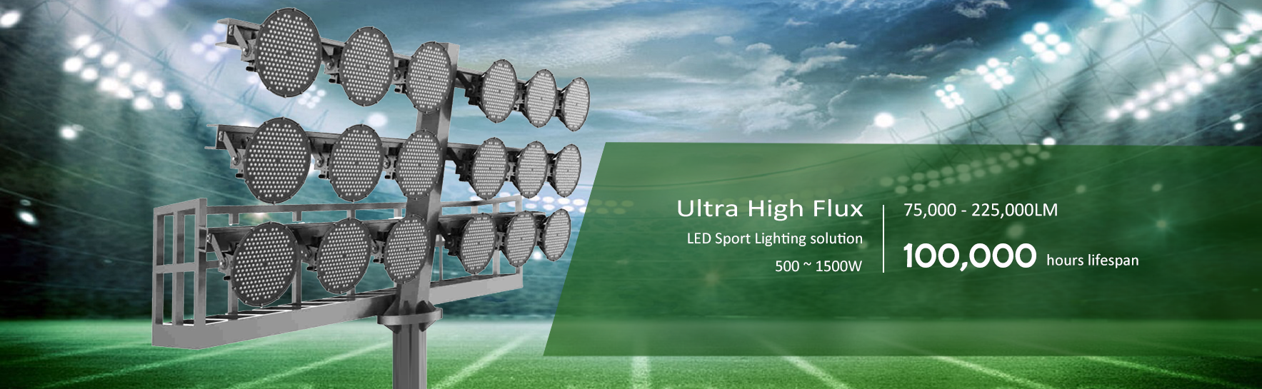High Power LED Square/Stadium Light
