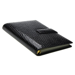 Kylin Grain Cowhide Leather Loose Leaf Waterproof Stone Paper Notebook YH - ZH704