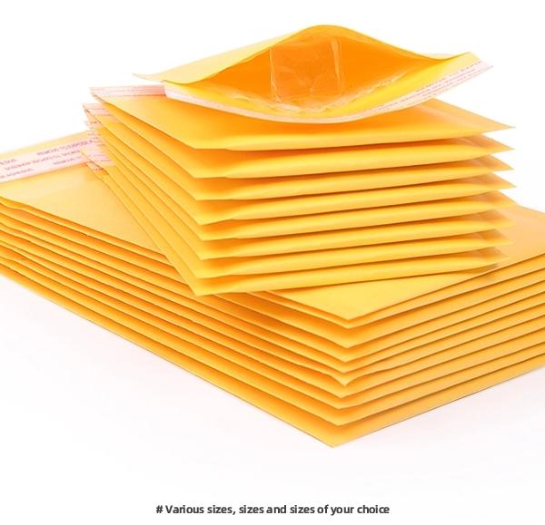 Saco de correio de bolha de bolha compostável kraft amido de milho saco de correio biodegradável cor personalizada e tamanho impermeável, saco malier