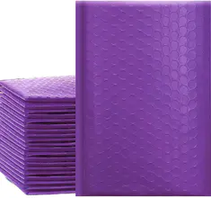 Purple Poly Bubble Mailers 6x10 Sobres acolchados Sobres de envío Bubble Mailer Bag Sobre acolchado autosellante