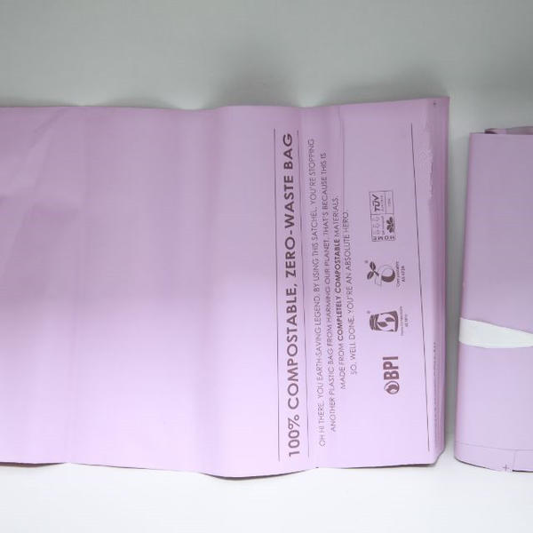 custom Eco-Friendly bio-plastic mailing bag of cornstarch