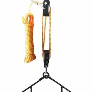 Gambrel And Pulley Hoist