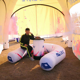 Precauções para o uso de tendas infláveis