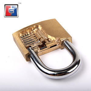 60MM顶级安全实心黄铜重型最佳挂锁