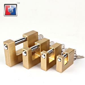 50毫米方形重型黄铜挂锁