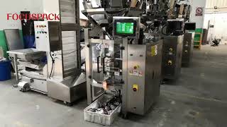 VFFS Packing Machine Mounted with 10 Heads Weigher