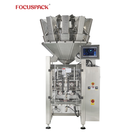 China Granule Packing Machine Manufacturer Mounted with Multihead Weigher