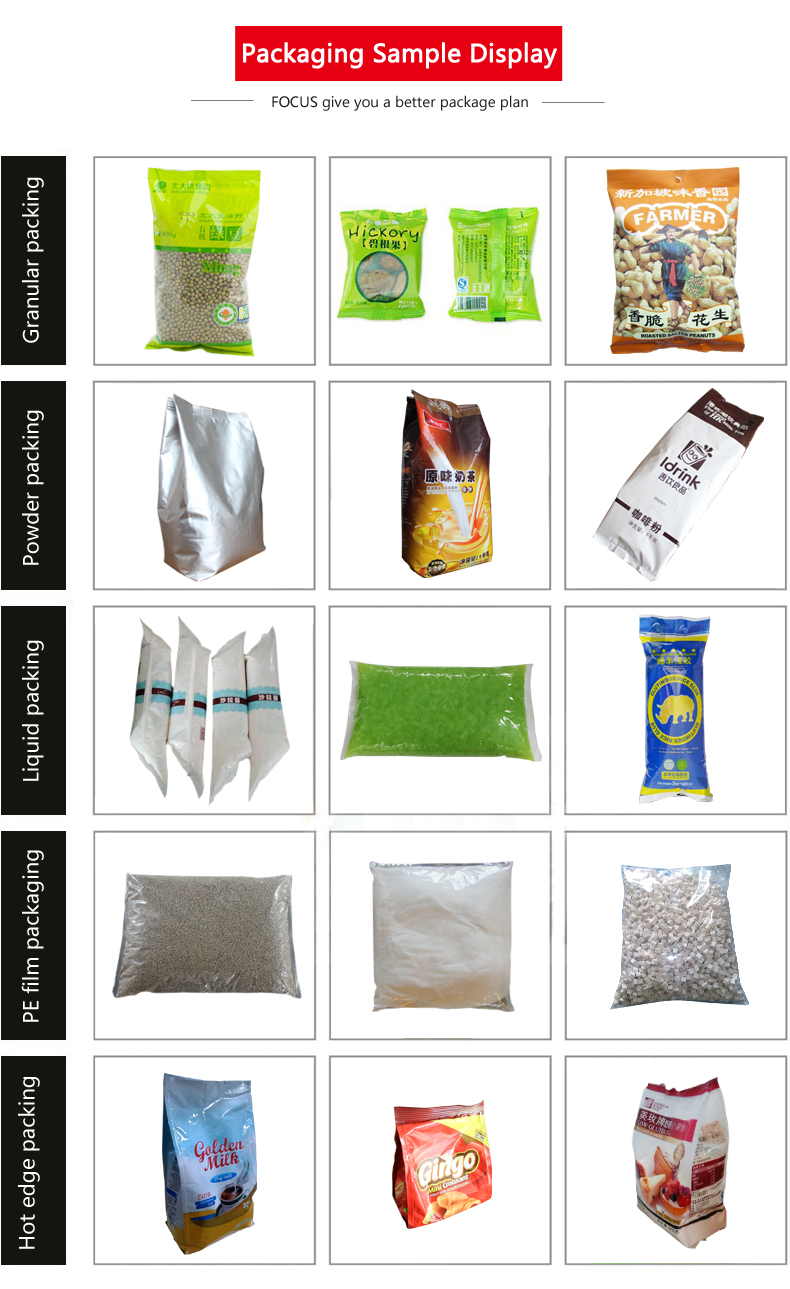 The Application of Different Bag Types in Packaging Machines