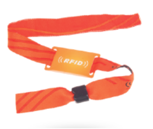 Leading Supplier Of Polyester Disposable RFID Wristbandss For Exhibition 