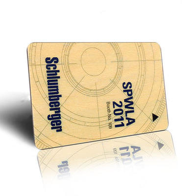 RFID-Karte aus Holz mit Ntag213-Chip