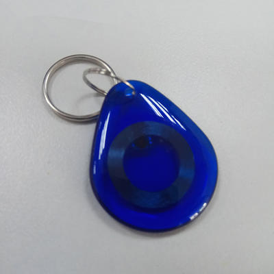 RFID Schlüsselanhänger, RFID Schlüsselanhänger Smart Key Tag blaue Farbe