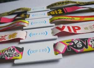 13.56MHz RFID Wholesale PVC Material Active RFID Wristband