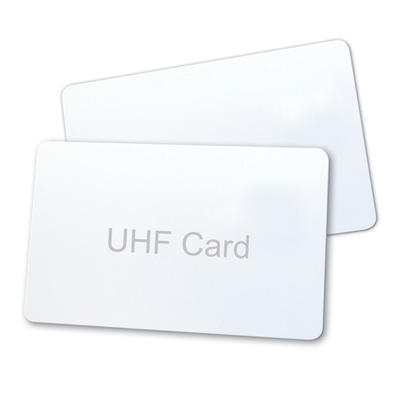 Tarjeta en blanco UHF RFID label card de 890-960MHz