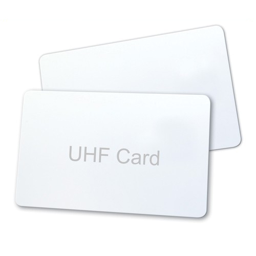 Cartes RFID Carte PVC blanche ISO18000-6C EPC Classe 1 Gen 2 Carte à puce