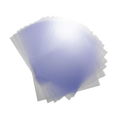 A4 Impresión de inyección de tinta transparente Hojas de PVC para laminador de tarjetas