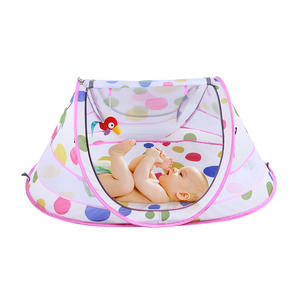 A realiable manufacturer of the Pop Up Kids Tents Portable Baby Travel Bed  in china 