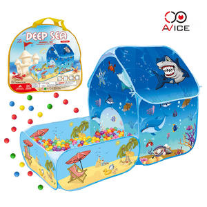 China customized Ocean Pattern Pop Toy Tents supplier factory