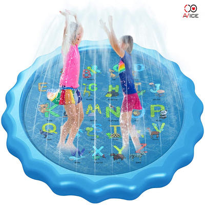 Juguetes exteriores-Rociadores para niños Juguetes acuáticos Educativos de la a a la Z Juguetes para niños