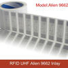 Alien 9662 890-960-MHz UHF Etiqueta adhesiva Alien H3 RFID Chip Sticker Inlay